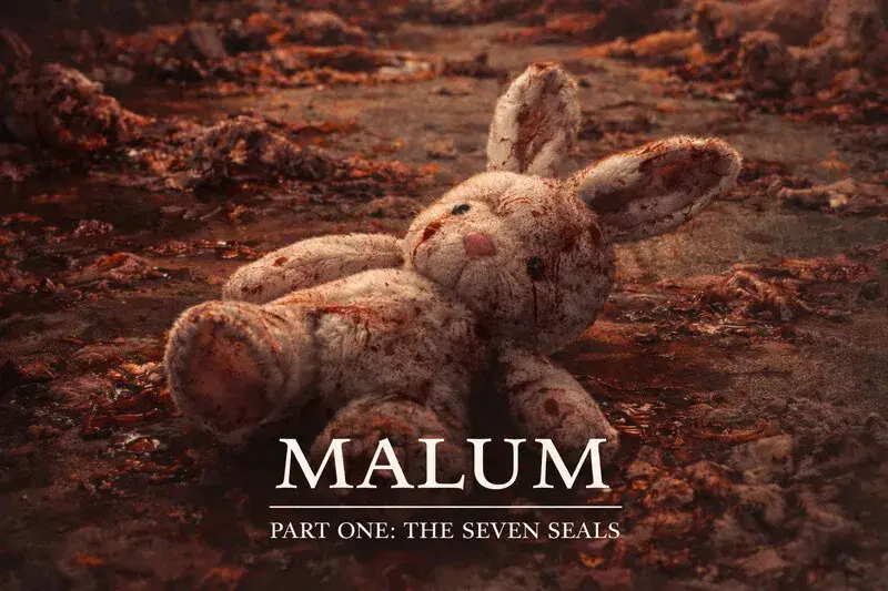 Poster artwork for MALUM-PART ONE The Seven Seals