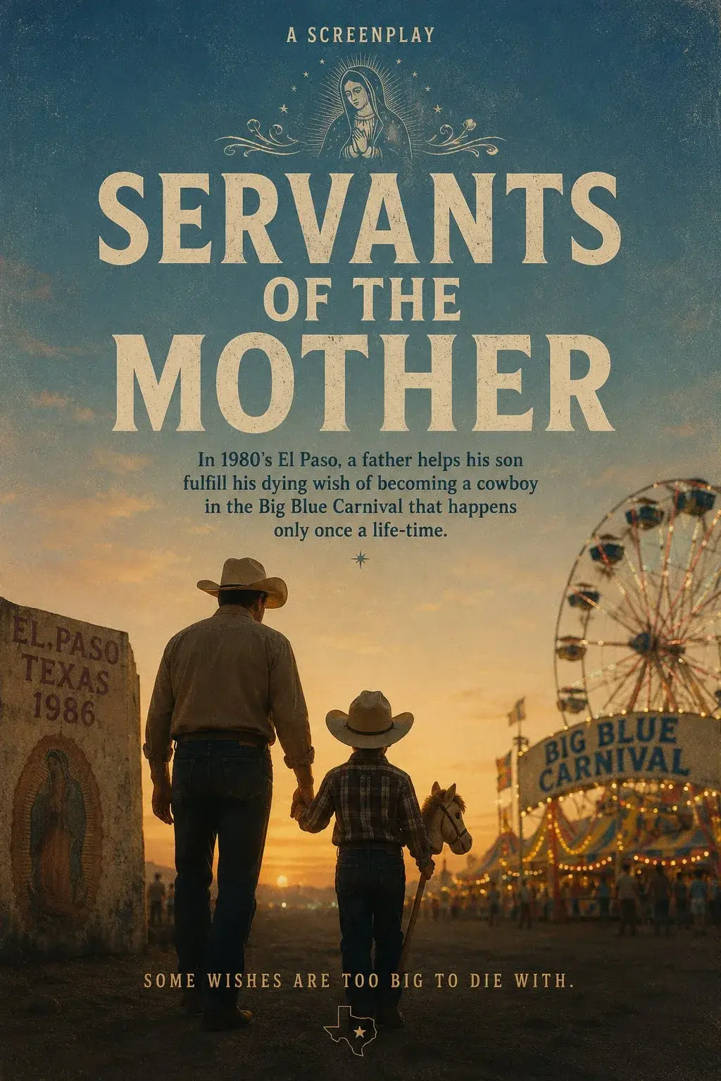 Poster artwork for the screenplay Servants of the Mother