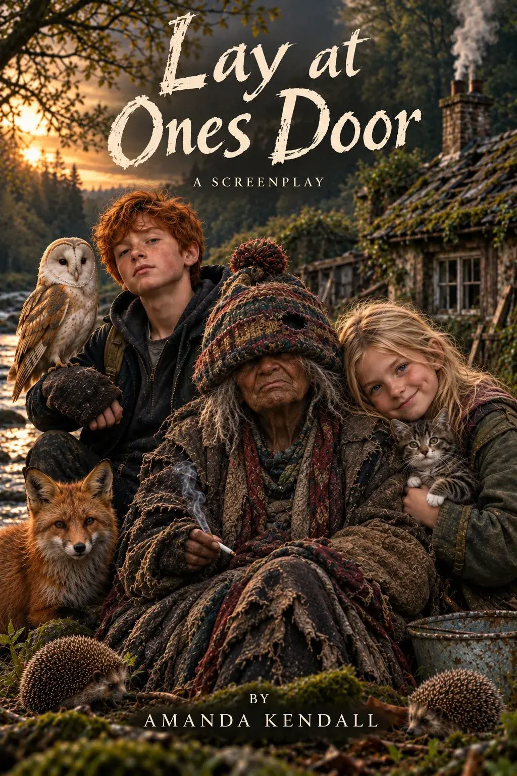 Poster artwork for the screenplay Lay at one's door