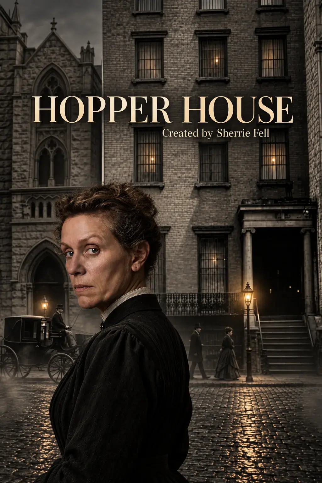 Poster artwork for the screenplay Hopper House