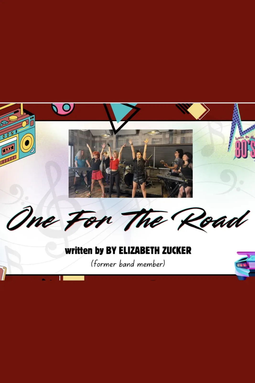 Poster artwork for the screenplay One for the Road