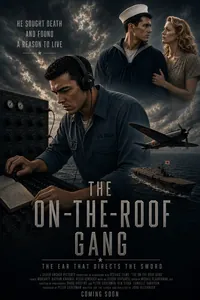 Poster artwork for the screenplay The On-the-Roof Gang